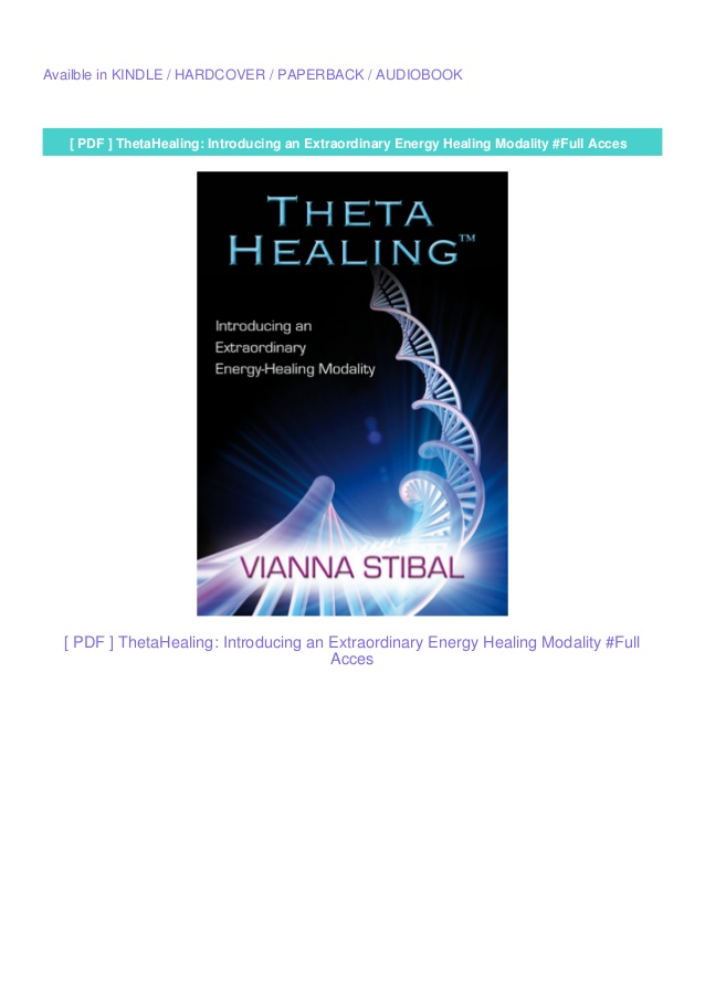 Theta healing technique pdf to excel converter